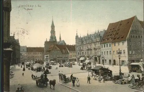 Zwickau Markt Kutsche x