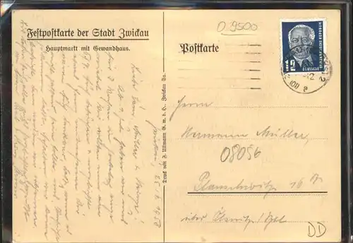Zwickau Robert Schumann  x