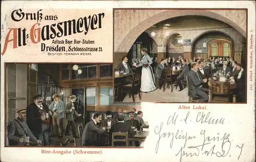 Dresden Alt-Gassmeyer Bierstube x