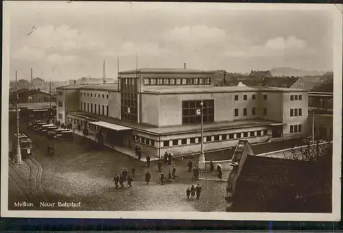 Meissen Elbe Sachsen Meissen Bahnhof x / Meissen /Meissen LKR