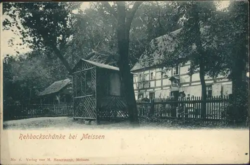 Meissen Elbe Sachsen Meissen Rehbockschaenke * / Meissen /Meissen LKR