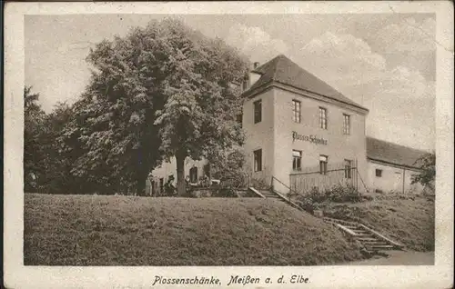 Meissen Elbe Plossenschaenke x