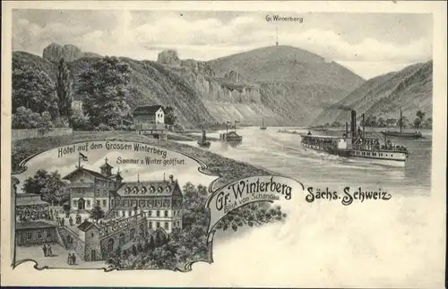 Bad Schandau Grossen Winterberg Hotel Schiff *