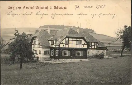 Bad Schandau Bad Schandau Gasthof Waitzdorf x / Bad Schandau /Saechsische Schweiz-Osterzgebirge LKR