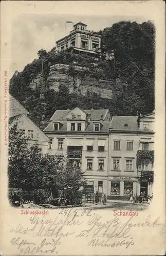 Bad Schandau Bad Schandau Schlossbastei x / Bad Schandau /Saechsische Schweiz-Osterzgebirge LKR