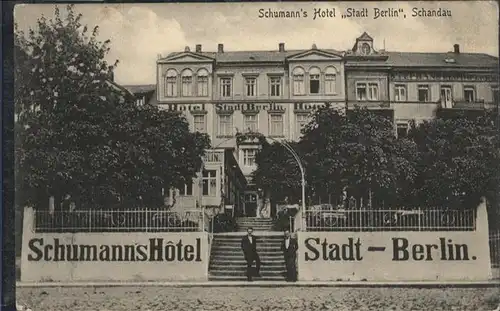 Bad Schandau Bad Schandau Schumanns Hotel Stadt Berlin * / Bad Schandau /Saechsische Schweiz-Osterzgebirge LKR