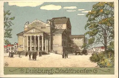 Duisburg Ruhr Duisburg Stadttheater * / Duisburg /Duisburg Stadtkreis