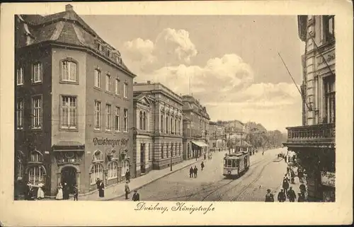 Duisburg Ruhr Duisburg Koenigstrasse Strassenbahn x / Duisburg /Duisburg Stadtkreis