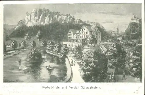 Goessweinstein Kurbad Hotel Pension 
