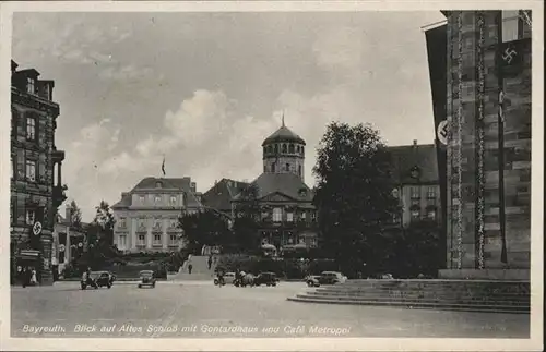 Bayreuth Altes Schloss Gonthardhaus Cafe Metropol