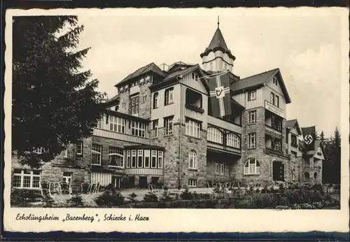 Schierke Harz Erholungsheim Barenberg / Schierke Brocken /Harz LKR