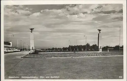 Mannheim Reichsautobahn 