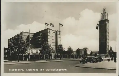 Magdeburg Stadthalle Ausstellungsturm