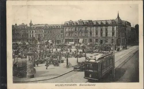 Wilhelmshaven Bismarckplatz Strassenbahn x