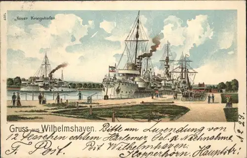 Wilhelmshaven Wilhelmshaven Kriegshafen Kriegsschiff  x / Wilhelmshaven /Wilhelmshaven Stadtkreis