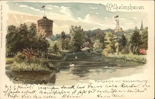 Wilhelmshaven Park Wasserturm x