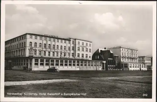 Norderney Europaeischer Hof Kaiserhof *