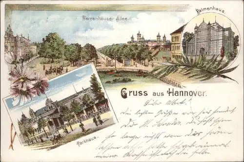 Hannover Hannover Herrenhaeuser Allee Palmenhaus x / Hannover /Region Hannover LKR