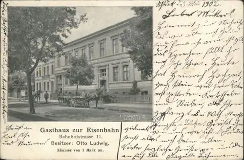 Hannover Gasthaus Eisenbahn Kutsche x