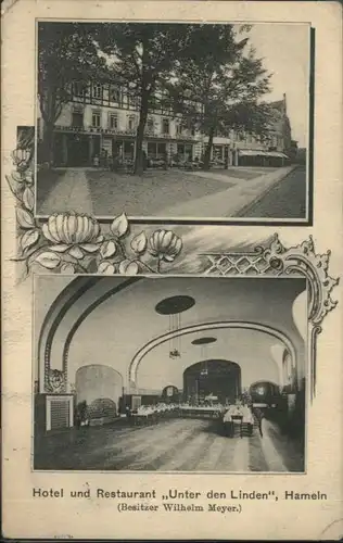 Hameln Hameln Hotel Restaurant Unter den Linden x / Hameln /Hameln-Pyrmont LKR