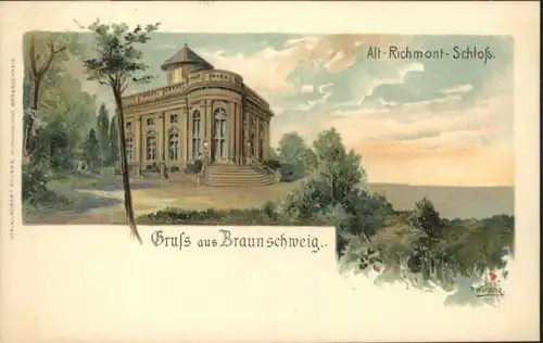 Braunschweig Kuenstler P. Wirsing Schloss Richmont *