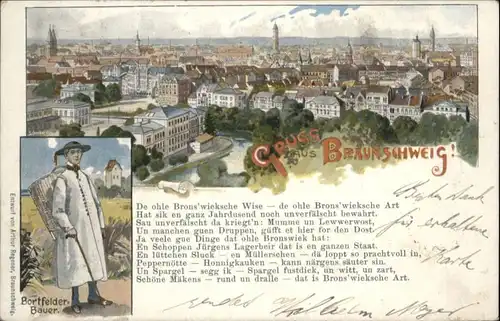 Braunschweig Gedicht Tracht Bortfelder Bauer x