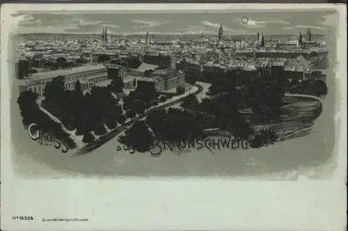 Braunschweig Braunschweig Litho * / Braunschweig /Braunschweig Stadtkreis