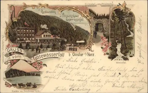 Goslar Restauration Pensionshaus Gosewasserfall x