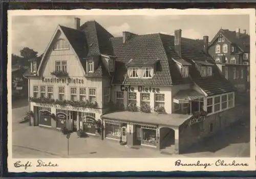 Braunlage Braunlage Harz Cafe Dietze x / Braunlage Harz /Goslar LKR