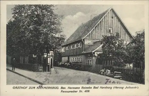 Bad Harzburg Gasthof Kammerkrug Herzog Juliusstrasse x