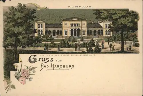 Bad Harzburg Bad Harzburg Kurhaus Kuenstler K. Rampe * / Bad Harzburg /Goslar LKR