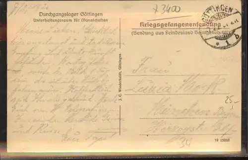 Goettingen Niedersachsen Goettingen Durchgangslager  x / Goettingen /Goettingen LKR