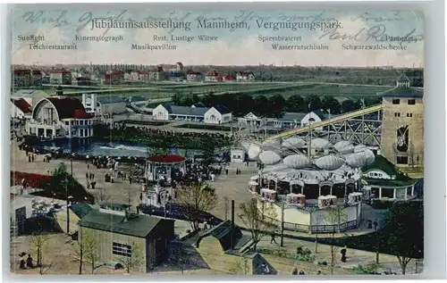 Mannheim Jubilaeumsausstellung Vergnuegungspark x / Mannheim /Mannheim Stadtkreis