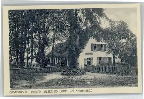 Heidelberg Gasthaus Pension Alter Kohlhof *