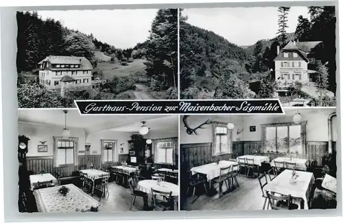 Bad Liebenzell Gasthaus Pension zur Maisenbacher Saegmuehle *