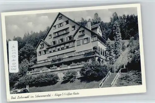 Bad Liebenzell Hugo Schaefferhaus x