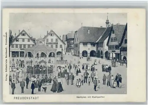 Freudenstadt Marktplatz Musikpavillon x