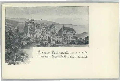 Freudenstadt Kurhaus Palmenwald *