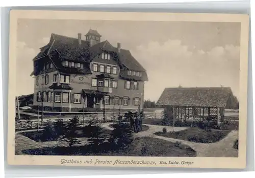 Kniebis Freudenstadt Kniebis Pension Alexanderschanze * / Freudenstadt /Freudenstadt LKR