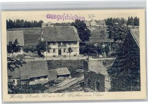 Kniebis Freudenstadt Kniebis Gasthaus zum Ochsen * / Freudenstadt /Freudenstadt LKR