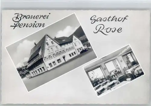 Baiersbronn Brauerei Pension Gasthof Rose *