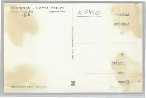 Tuebingen Hotel Kaiser *