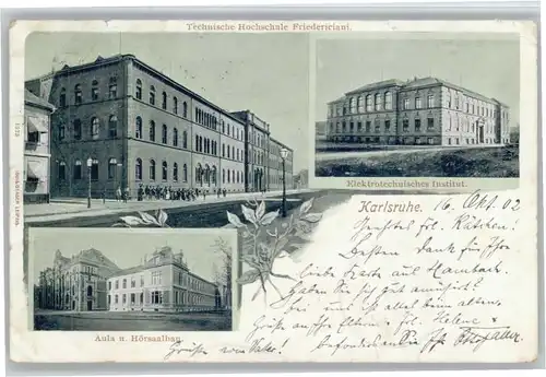 Karlsruhe Karlsruhe Technische Hoch Schule  x / Karlsruhe /Karlsruhe LKR