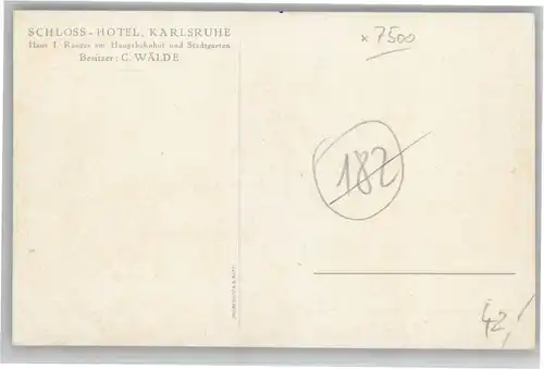 Karlsruhe Schloss Hotel  *