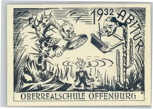 Offenburg Offenburg Oberreal Schule  * / Offenburg /Ortenaukreis LKR