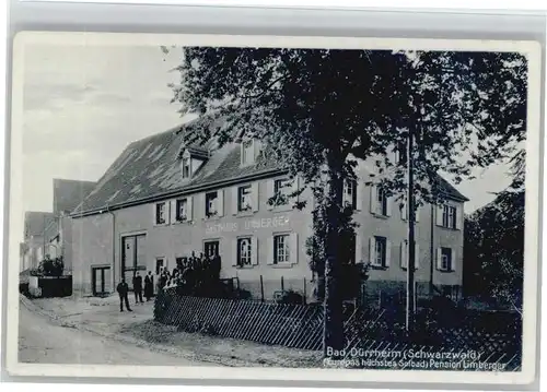 Bad Duerrheim Bad Duerrheim Pension Limberger * / Bad Duerrheim /Schwarzwald-Baar-Kreis LKR