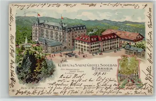 Bad Duerrheim Kurhaus Salinenhotel Soolbad x