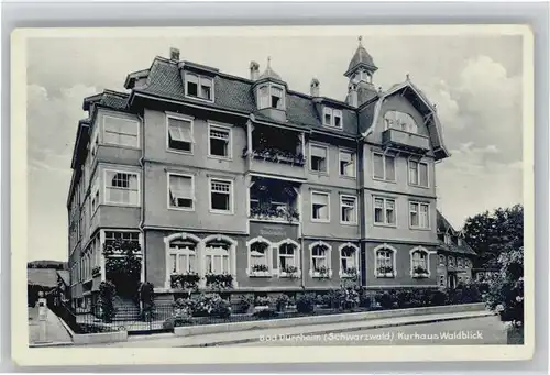 Bad Duerrheim Kurhaus Waldblick x