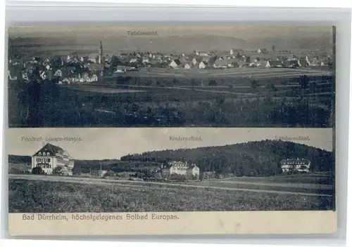 Bad Duerrheim Friedrich-Luisen-Hospiz Kindersolbad *