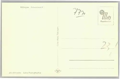 Villingen-Schwenningen Villingen  * / Villingen-Schwenningen /Schwarzwald-Baar-Kreis LKR